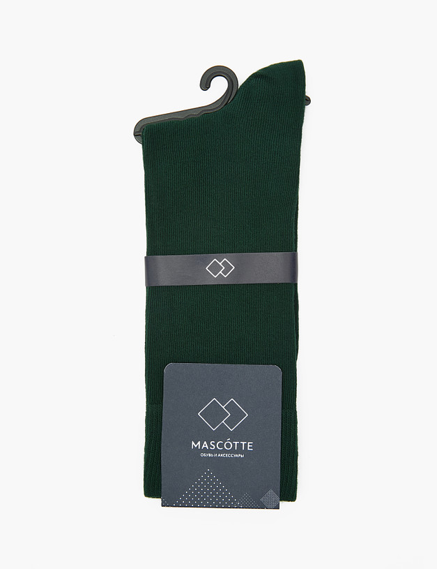 Зеленые мужские носки MASCOTTE M7394-82 | ракурс 2