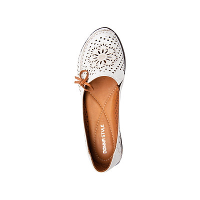 Туфли летние женские Donna Style 505-33WB-024KK, цвет белый, размер ONE SIZE - фото 5
