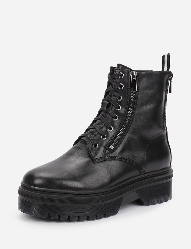 Черные женские ботинки MASCOTTE 21-1221022-3199M | ракурс 3