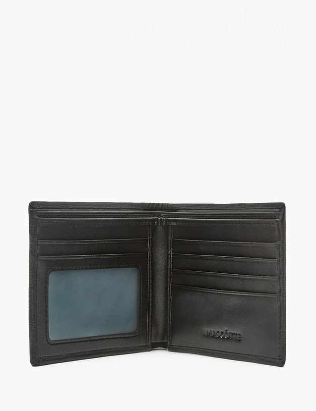 Черный мужской бумажник MASCOTTE 602-0129-603 | ракурс 3