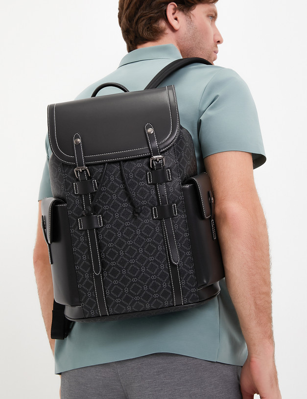 Черный мужской рюкзак MASCOTTE 602-4105-602 | ракурс 1