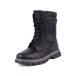 248-32BO-729SW Полусапоги мальчиковые и.кожа/и.мех черн, ZENDEN first