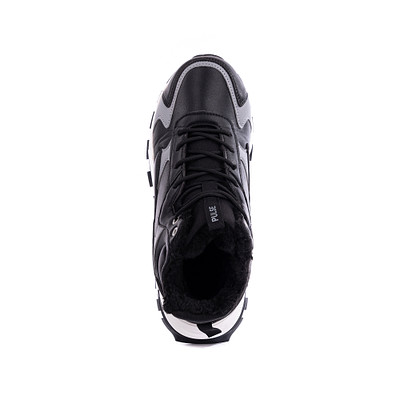 Кроссовки высокие мужские Pulse 219-22MV-051SW, цвет черный, размер 40 - фото 5
