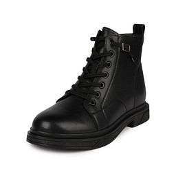 98-32WA-757VR Ботинки женские кож.спилок/ворс.ткань черн, Zenden