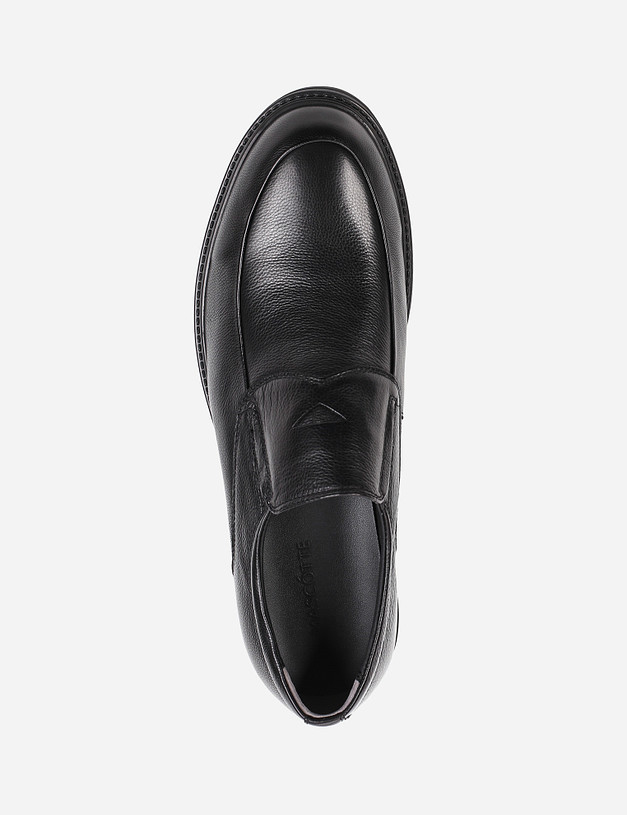 Черные мужские туфли MASCOTTE 22-120813-3180M | ракурс 5