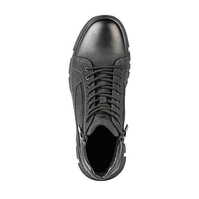 Черные мужские ботинки из кожи "Томас Мюнц"