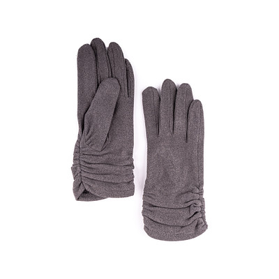 Перчатки женские ZENDEN YU-32GWK-022, цвет темно-серый, размер ONE SIZE - фото 1