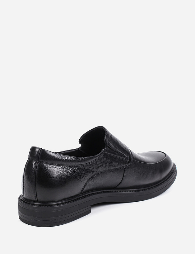 Черные мужские туфли MASCOTTE 22-120813-3180M | ракурс 4