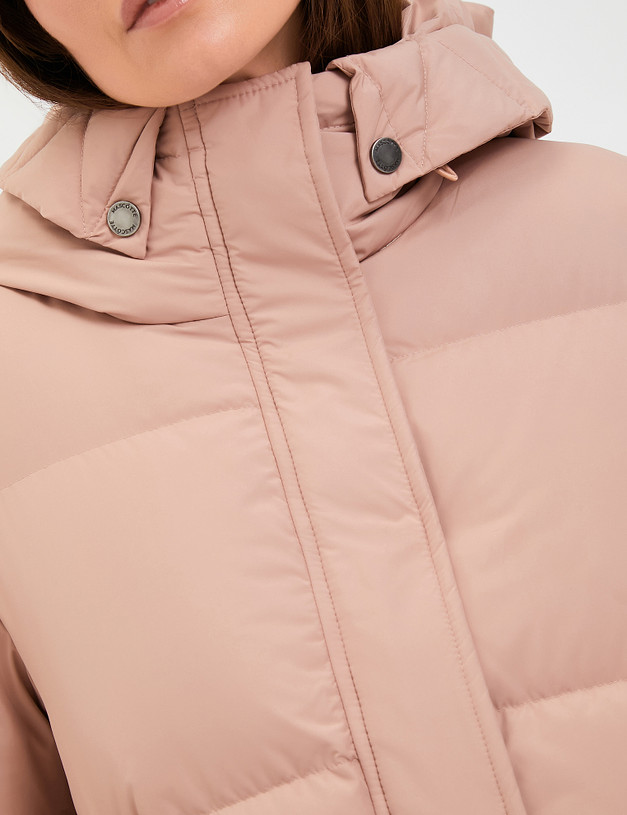 Женское пальто пудрового цвета MASCOTTE 861-3203-2406 | ракурс 3