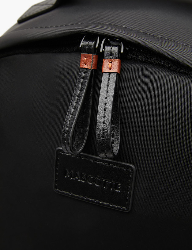 Черный мужской рюкзак MASCOTTE 604-4111-202 | ракурс 6
