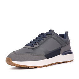 179-51MV-094ST Полуботинки для активного отдыха мужские и.кожа/текстиль серый, Pulse