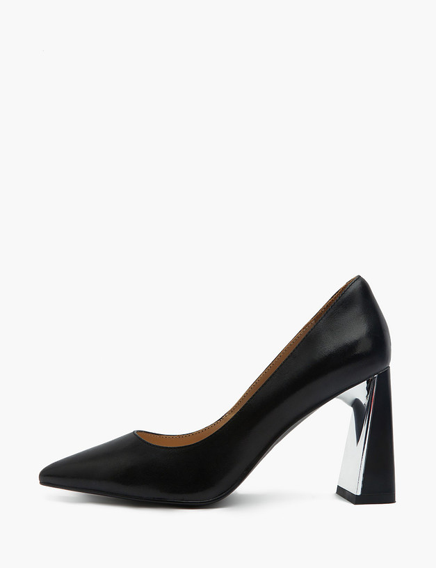 Черные кожаные женские туфли MASCOTTE 100-310711-0502 | ракурс 1