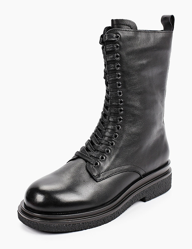 Черные женские ботинки MASCOTTE 58-122721-0102 | ракурс 3