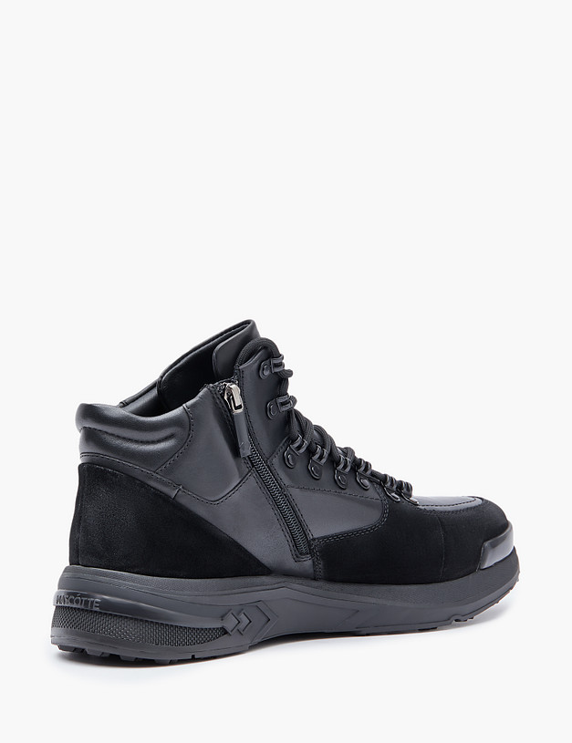 Черные мужские зимние ботинки-хайкеры MASCOTTE 22-3253333-3205M | ракурс 3