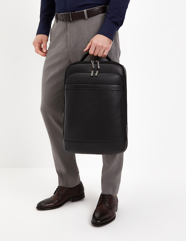 Черный мужской рюкзак MASCOTTE 602-4110-102 | ракурс 1