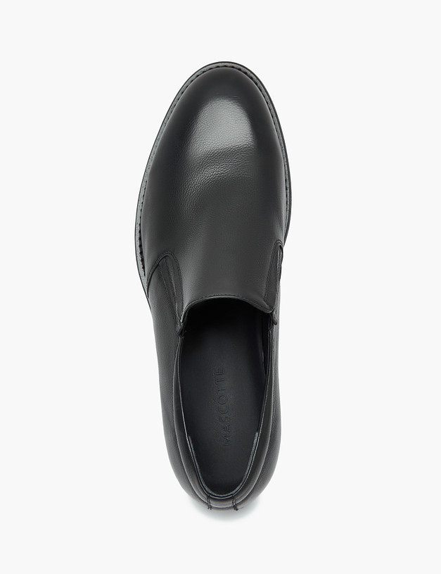 Черные мужские туфли MASCOTTE 175-322612-0102 | ракурс 4
