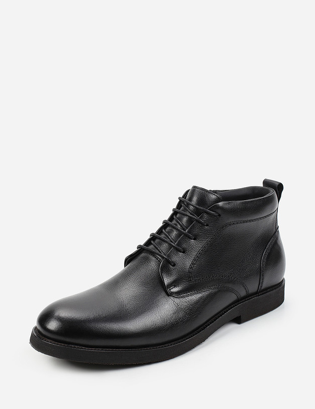 Черные мужские ботинки MASCOTTE 58-121322-0102 | ракурс 2