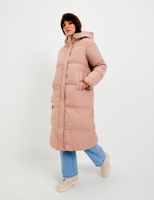 Женское пальто пудрового цвета MASCOTTE 861-3203-2406 | ракурс 4
