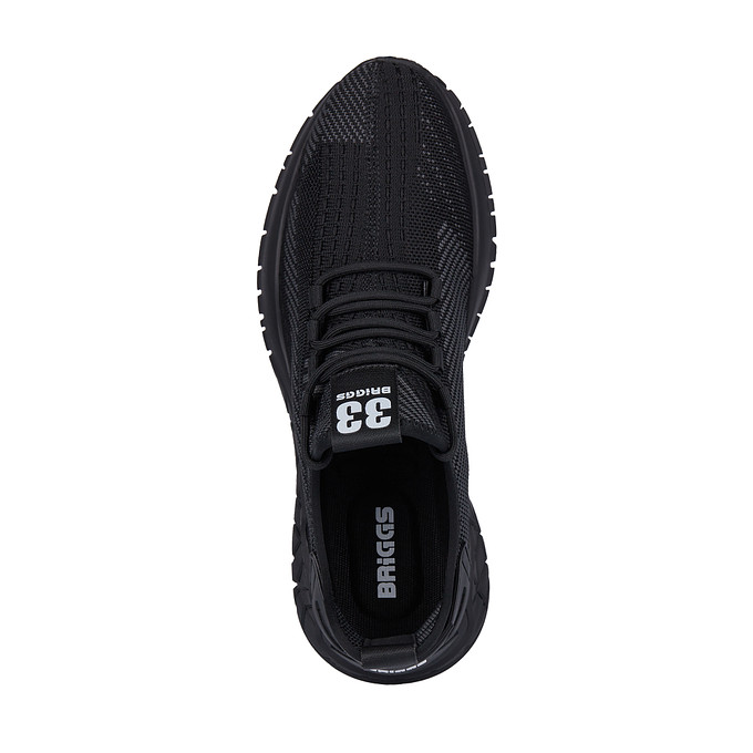 Черные мужские кроссовки из текстиля BRIGGS