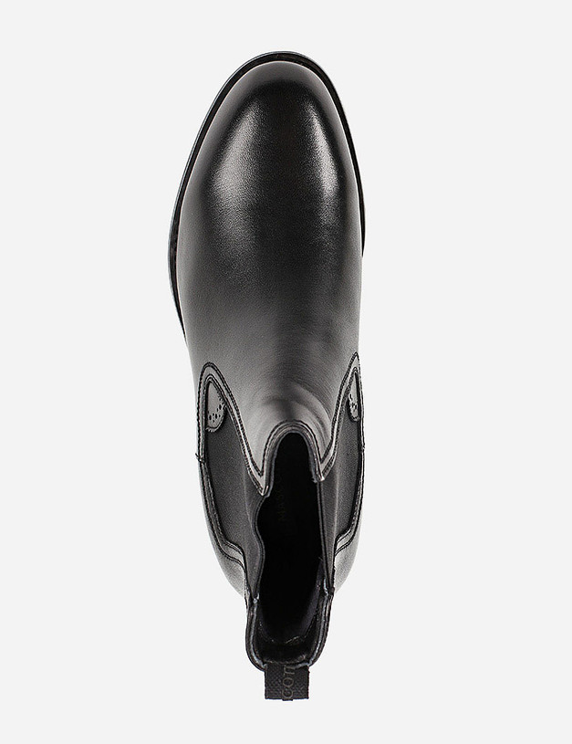 Черные мужские ботинки челси MASCOTTE 128-020326-0102 | ракурс 4