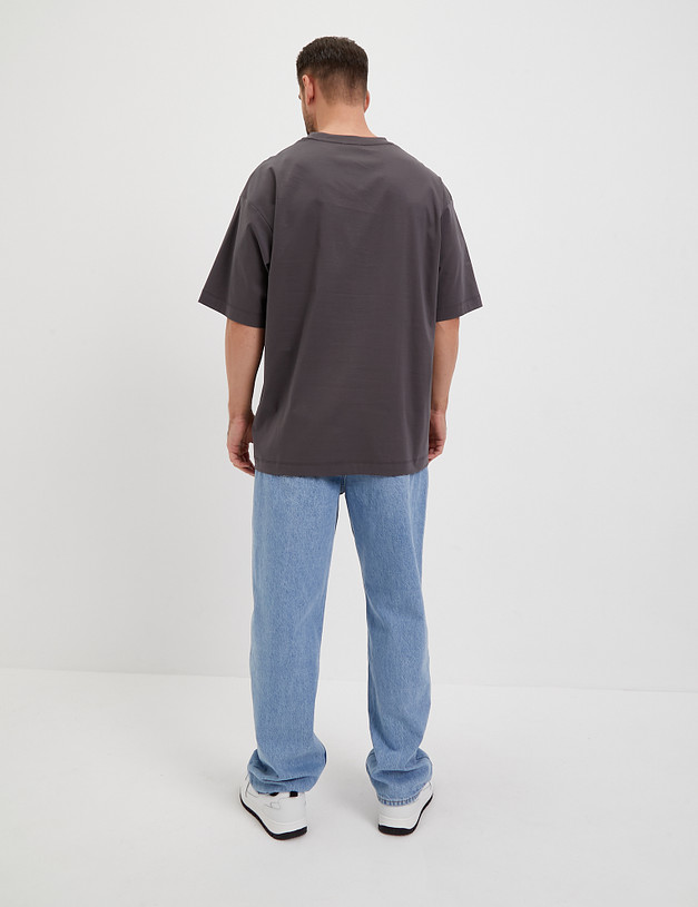 Темно-серая мужская футболка MASCOTTE 888-4129-2610 | ракурс 6