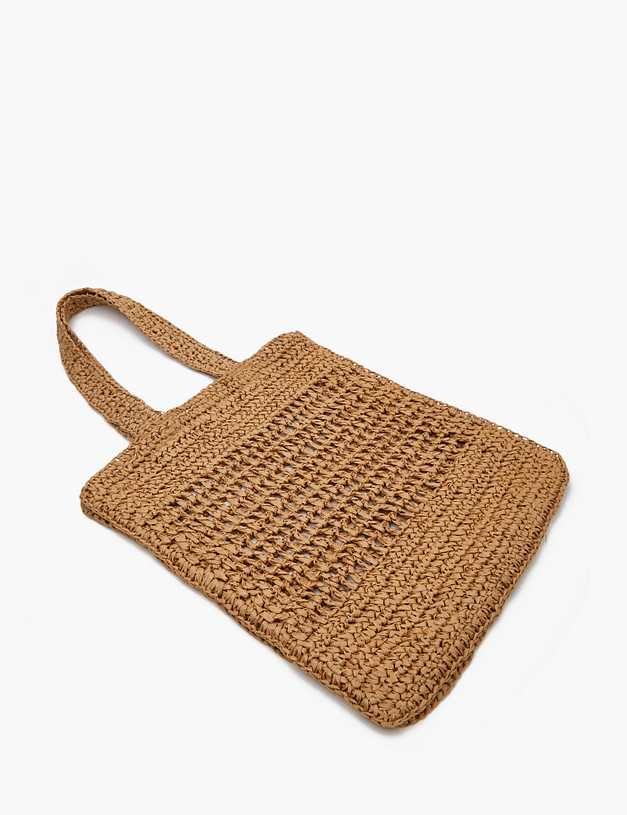 Плетеная женская сумка-шоппер MASCOTTE 776-4130-2409 | ракурс 3