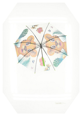 Зонт трость полуавтоматический детский INSTREET