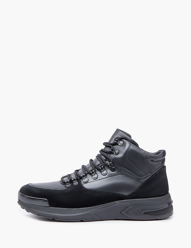 Черные мужские зимние ботинки-хайкеры MASCOTTE 22-3253333-3205M | ракурс 1