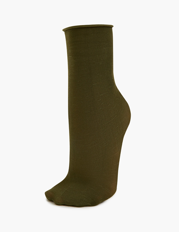 Зеленые женские носки MASCOTTE 764-3215-2604 | ракурс 4