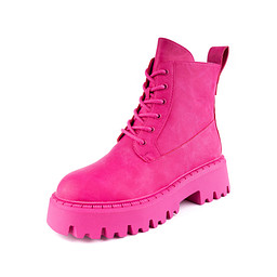 538123/22-03Z Ботинки девичьи и.кожа/текстиль розов, KEDDO