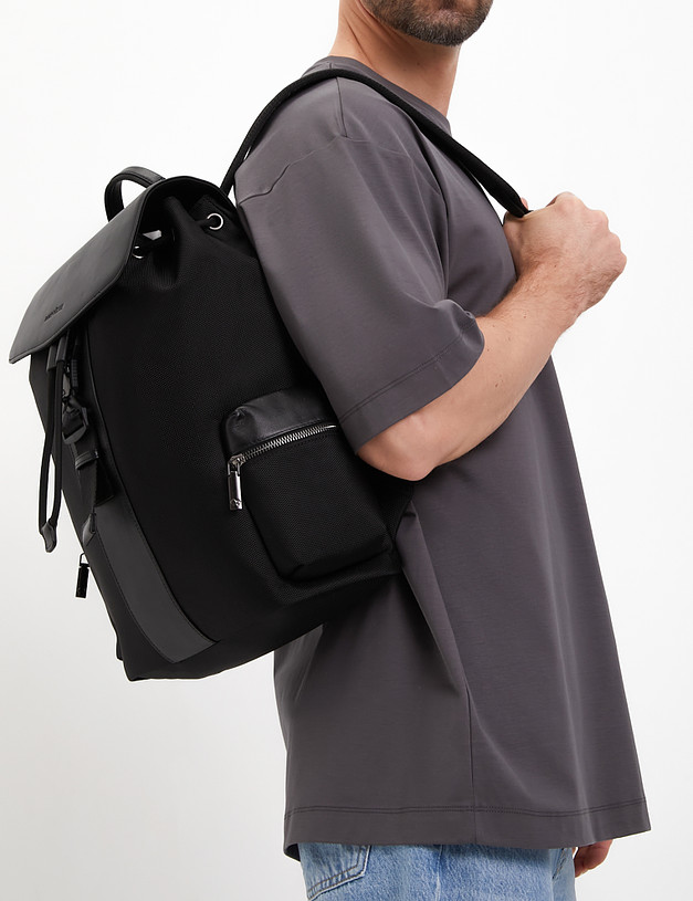 Черный мужской рюкзак MASCOTTE 604-4117-202 | ракурс 1