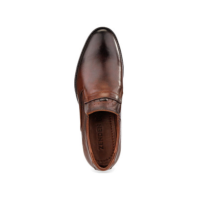 Туфли мужские ZENDEN 346-31MZ-003KK, цвет темно-коричневый, размер 39 - фото 4