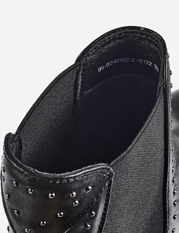 Черные женские ботинки челси MASCOTTE 99-9240622-0102 | ракурс 6