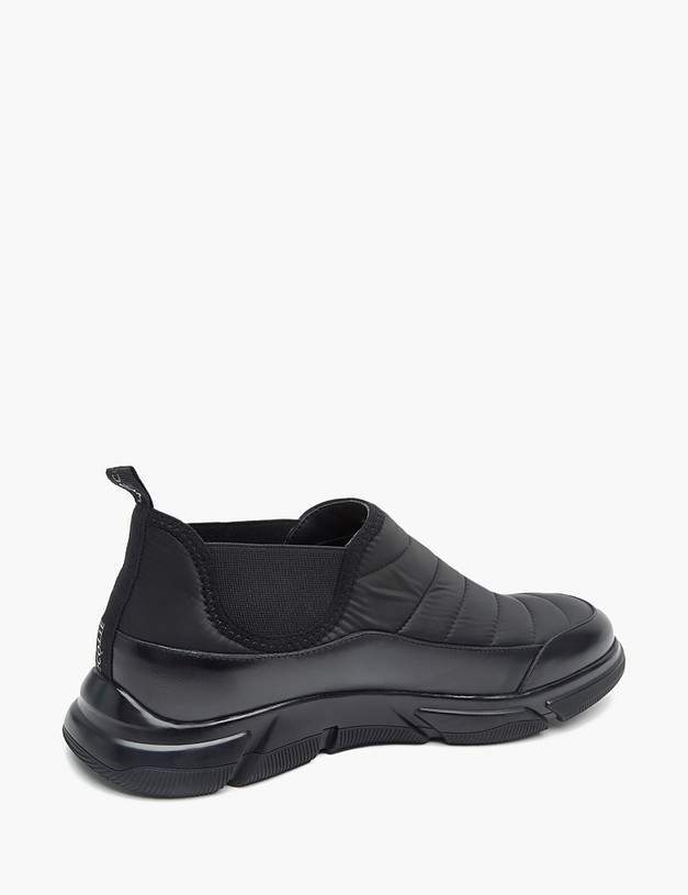 Черные мужские ботинки-дутики MASCOTTE 175-321421-0102 | ракурс 3
