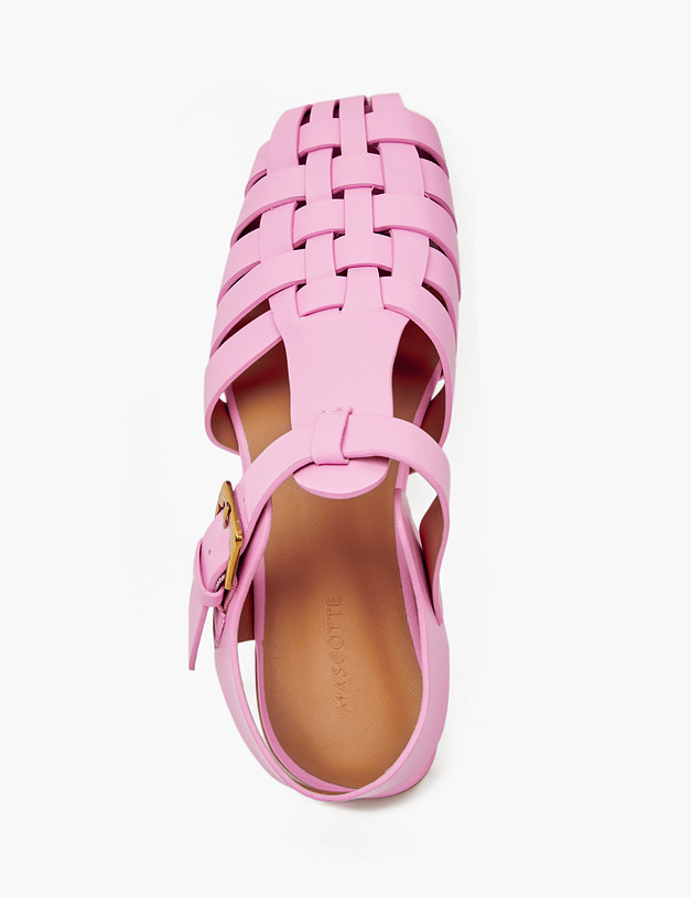 Розовые женские сандалии MASCOTTE 172-4122014-0106 | ракурс 5