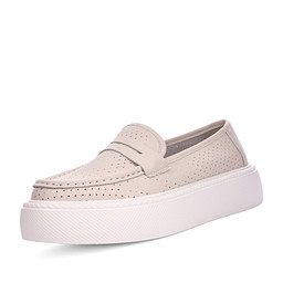 40-41WA-087V Мокасины женские кож.спилок/б.п. беж, Zenden