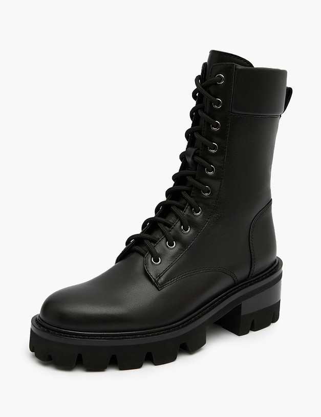 Черные женские ботинки MASCOTTE 172-3200723-3100M | ракурс 2