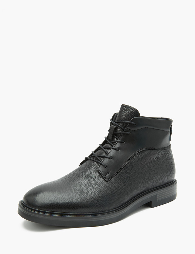 Черные мужские ботинки MASCOTTE 22-1212434-3131M | ракурс 2