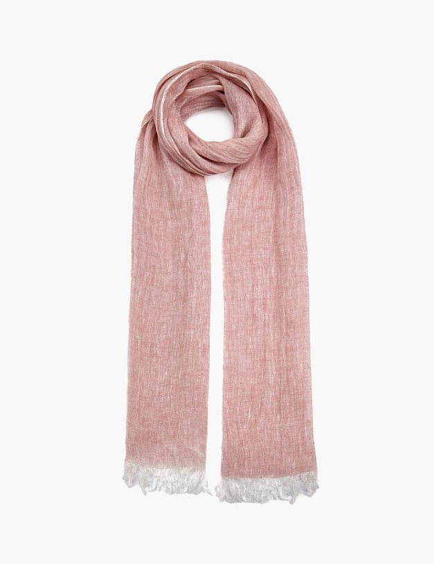 Розовый женский шарф MASCOTTE 766-3109-2706 | ракурс 2