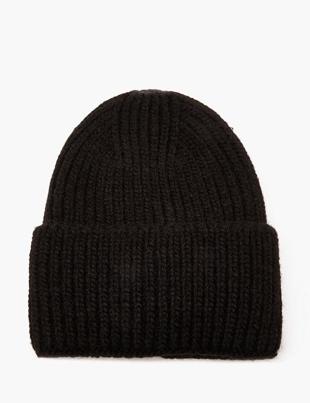 Черная женская шапка MASCOTTE 784-3206-7502 | ракурс 2