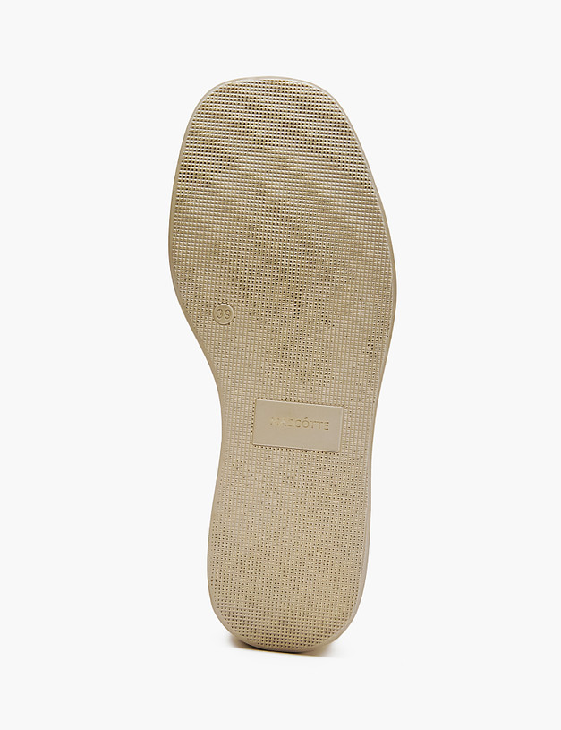 Белые женские сандалии на высокой подошве MASCOTTE 126-311513-3592M | ракурс 5