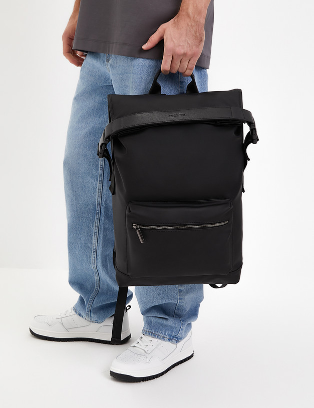 Черный мужской рюкзак MASCOTTE 604-4127-202 | ракурс 1