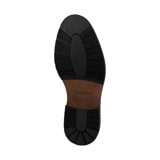 Коричневые кожаные мужские ботинки челси "Саламандер"