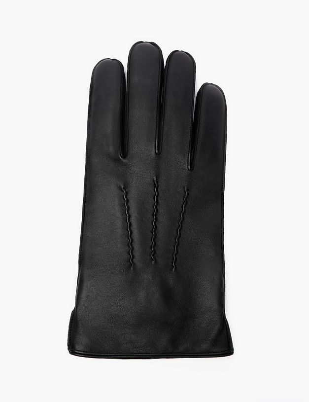 Черные мужские перчатки MASCOTTE 707-2217-102 | ракурс 3