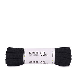 EO-51-90/018 Шнурки для обуви черн, Zenden