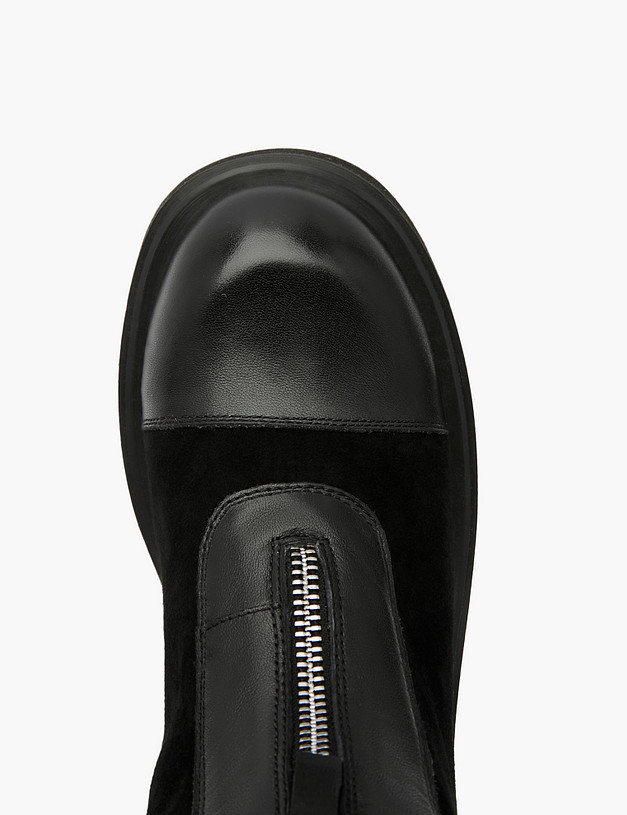 Черные женские ботинки MASCOTTE 58-321122-3605M | ракурс 4