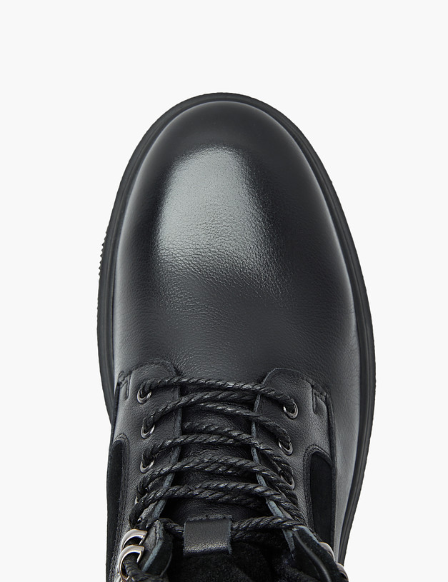 Черные зимние мужские ботинки MASCOTTE 58-322831-0102 | ракурс 4