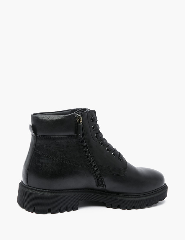 Черные зимние мужские ботинки на меху MASCOTTE 22-2253431-4111M | ракурс 5