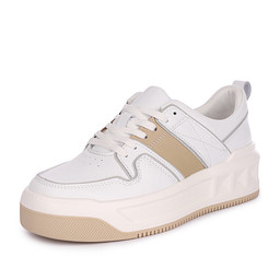 40-42WA-076VT Полуботинки для активного отдыха женские кож.спилок/текстиль бел-беж, Quattrocomforto