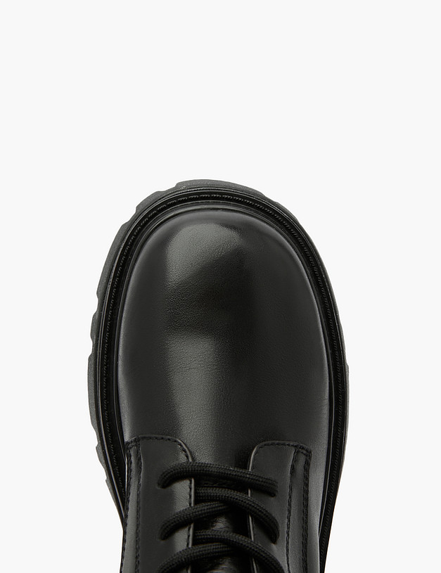 Черные женские зимние ботинки MASCOTTE 58-325931-0102 | ракурс 5